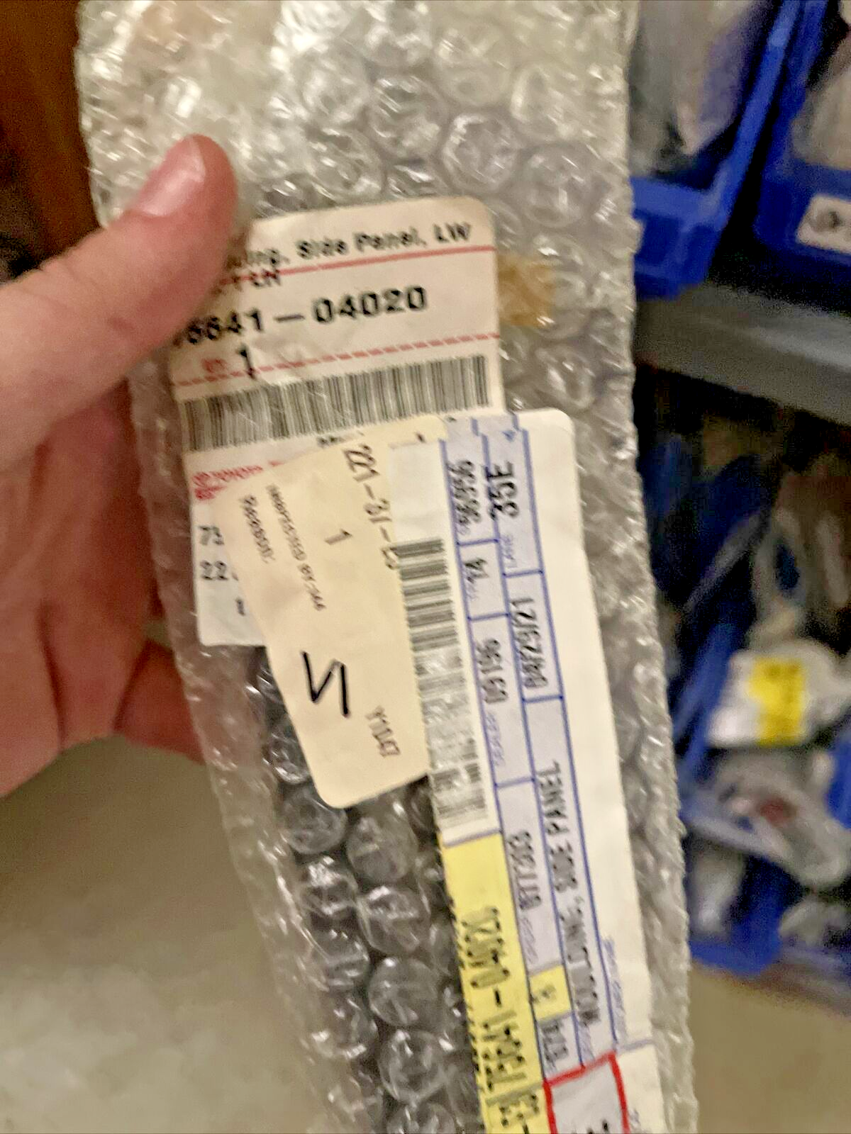 New OEM Genuine Toyota Lower Molding 7564104020