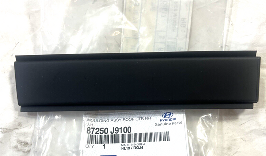 Genuine OEM Hyundai Kona Rear Left Roof Center Molding Assembly 18-23 87250J9100