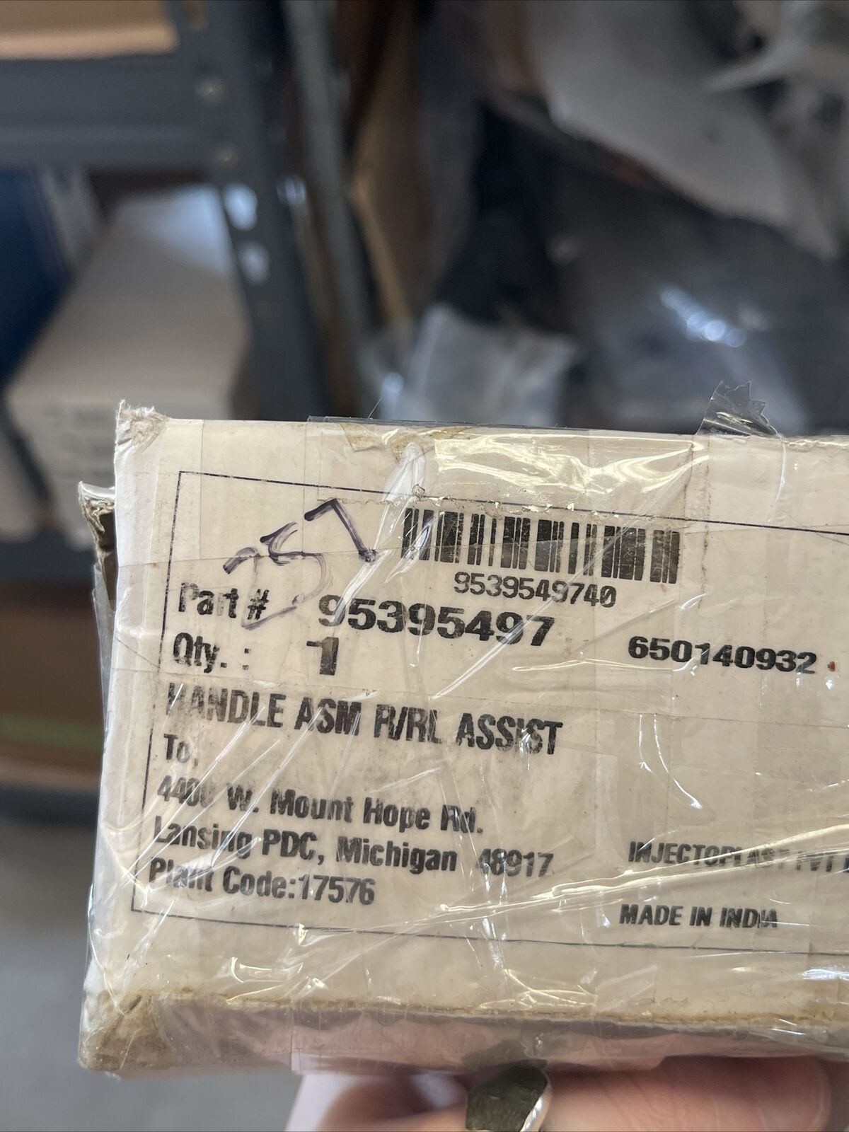 New OEM Genuine GM Chevrolet 2016-2023 Front Roof Rail Assist Handle 95395497