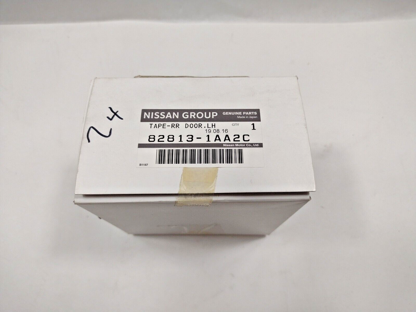 Genuine OEM Nissan Murano Rear Left Driver Side Upper Black Out Tape 828131AA2C