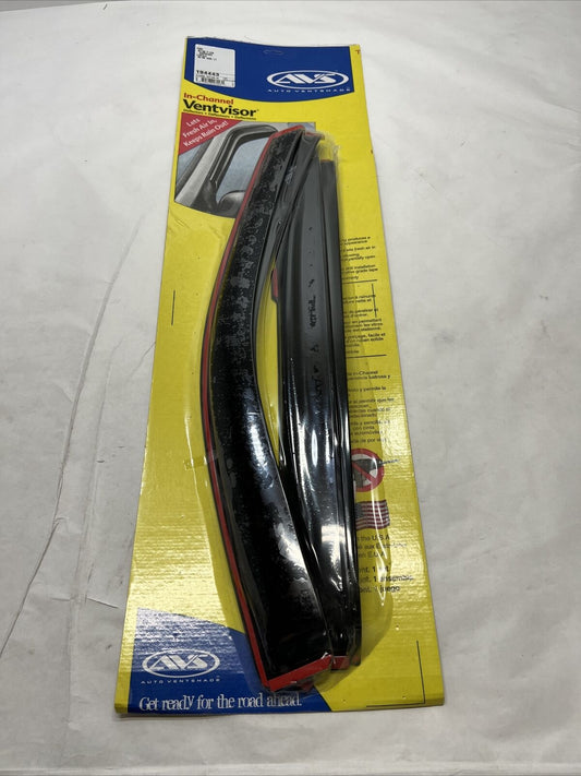 New Auto Ventshade Rain Guards In Channel Window 194443