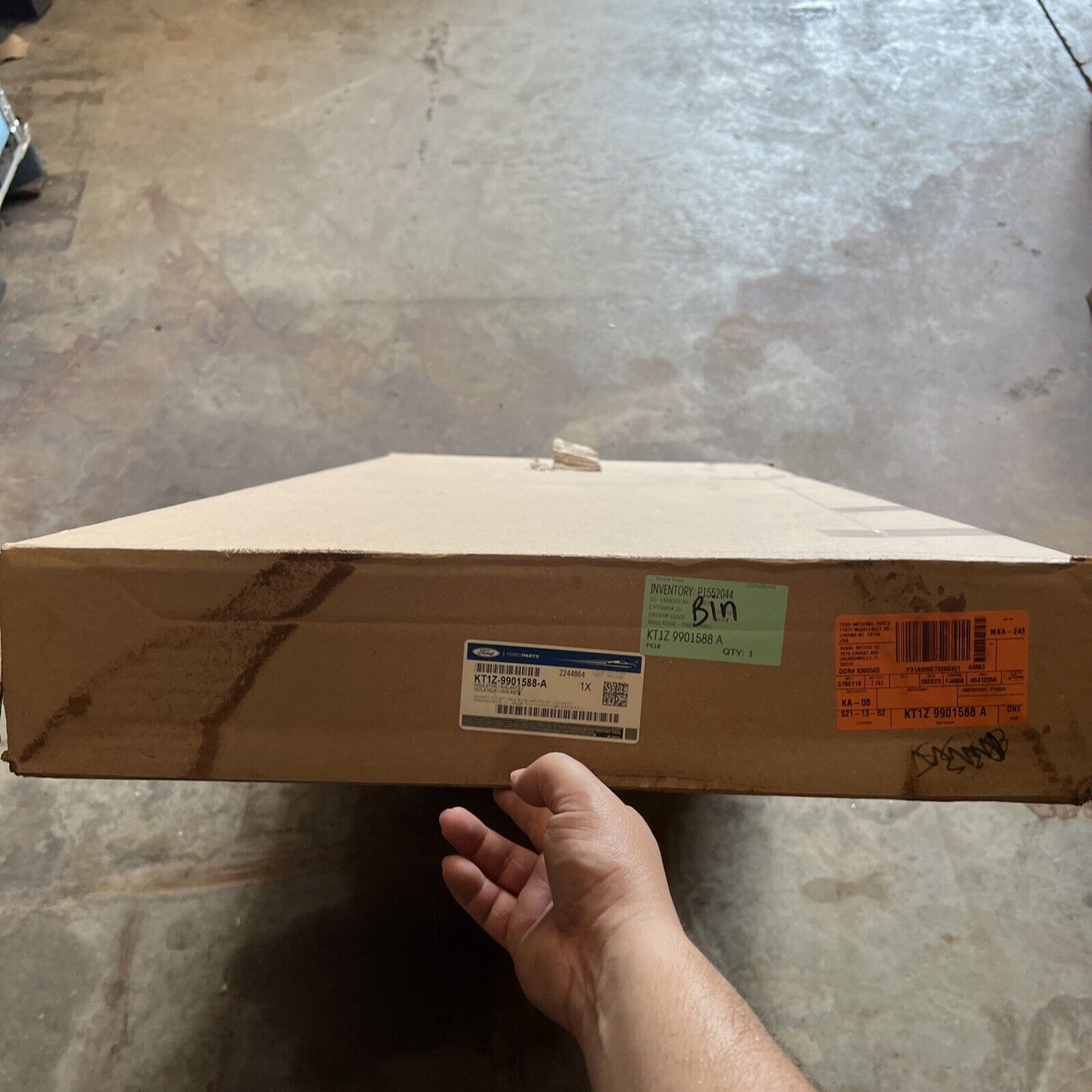 Genuine OEM Ford Transit Connect Windshield Cowl Panel Insulator KT1Z9901588A