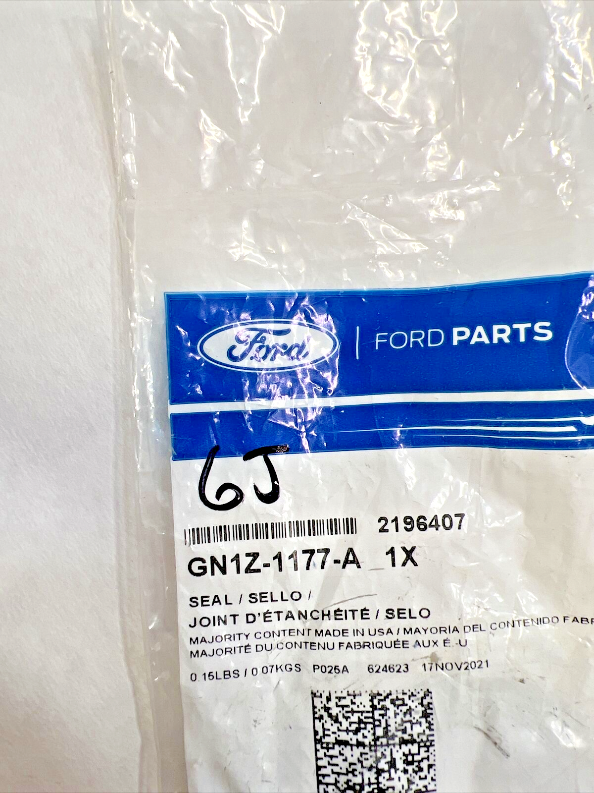Genuine OEM Ford Escape Automatic Transmission Output Shaft Seal 18-23 GN1Z1177A