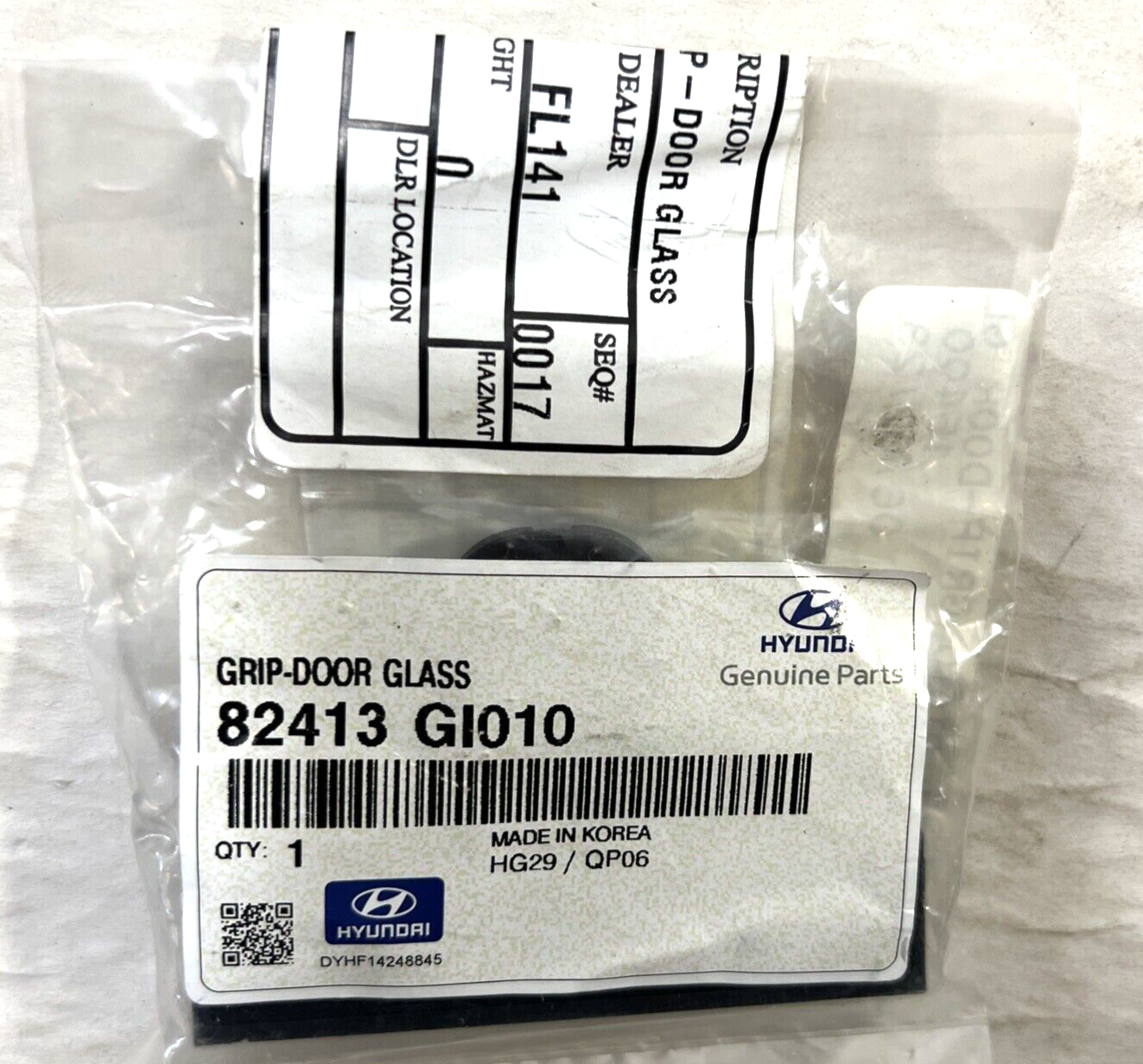 Genuine OEM Hyundai Ioniq 5 Left or Right Side Grip Door Glass 22-24 82413GI010