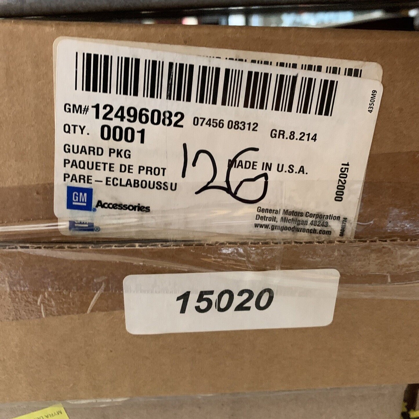 New OEM GM Mud Guard Flaps Pair PKG 12496082