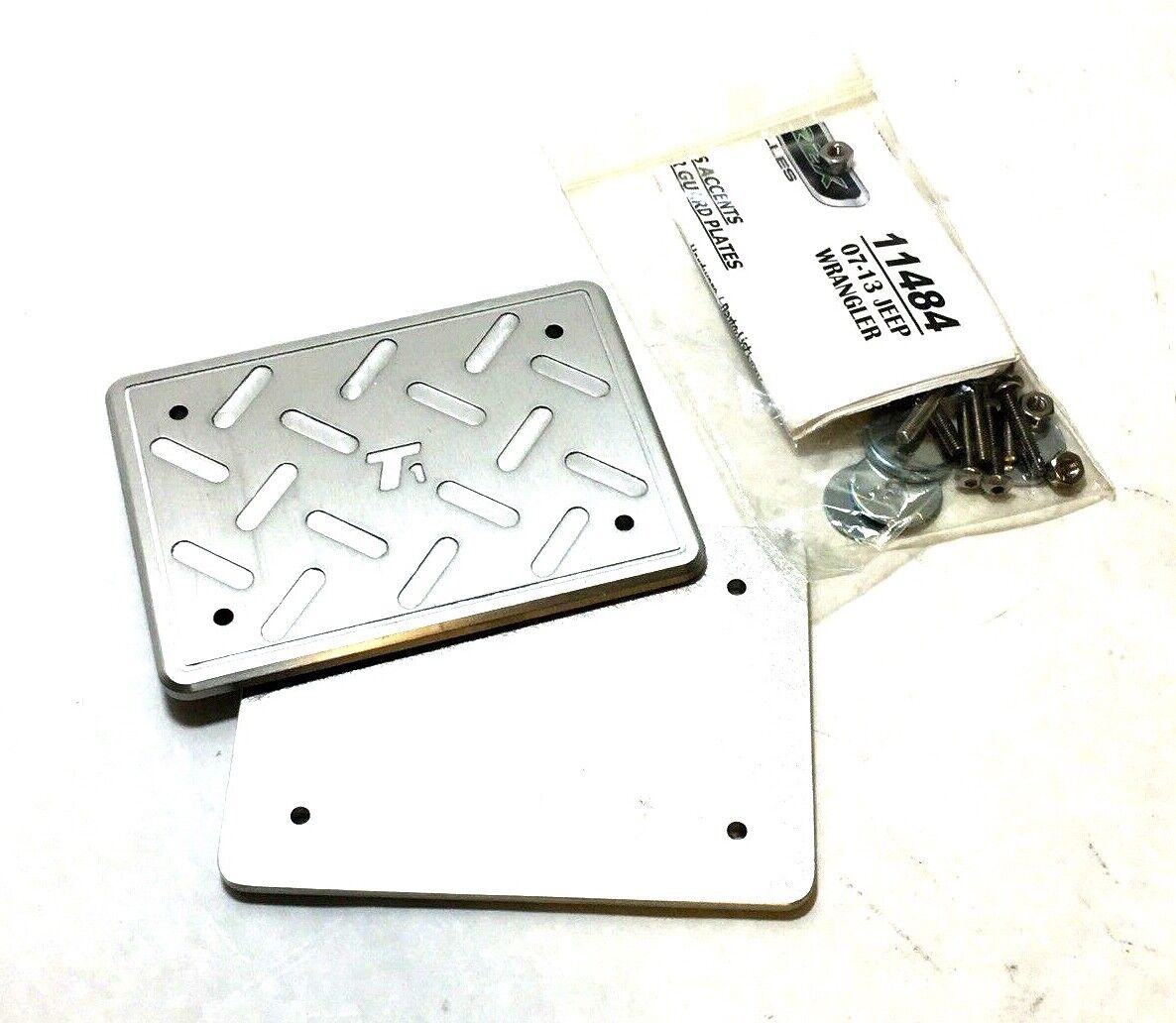 New Front Bumper Guard Plates for 2007-2016 Jeep Wrangler T-Rex 11484