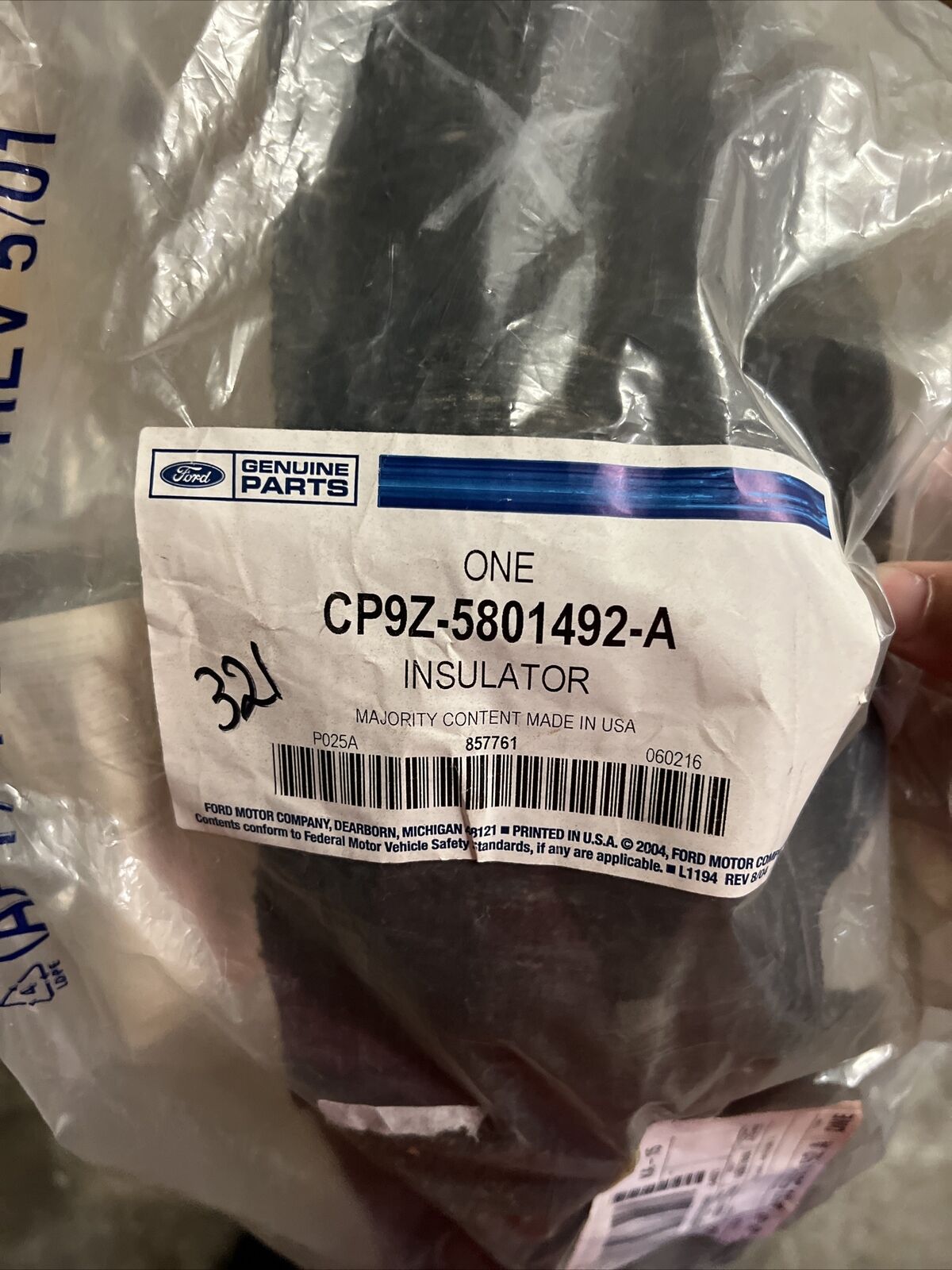 New OEM Genuine Ford 2012-2018 Cowl Insulator CP9Z-5801492-A