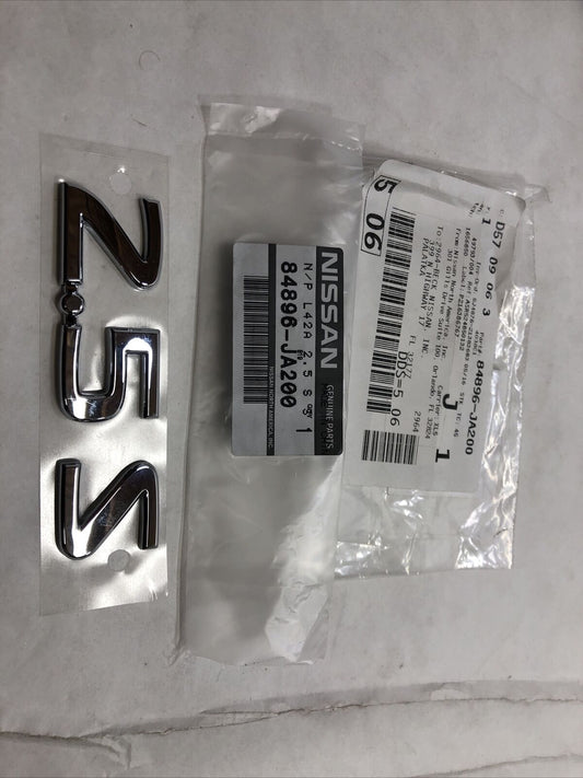 New OEM Genuine Nissan Rear Trunk Lid 2.5S Emblem Badge 07-12 Altima 84896-JA200