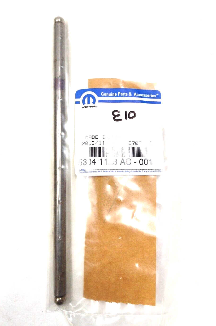 Genuine OEM Mopar Engine Push Rod Mopar 53041123AC