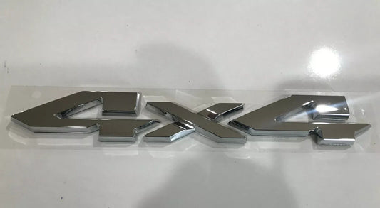 Genuine OEM Mopar Chrome 4x4 Tailgate Rear Emblem Badge Nameplate 68358483AA