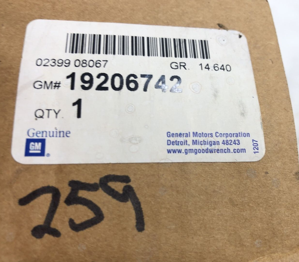 New OEM Genuine GM Headliner Insulator Absorber Kit 19206742