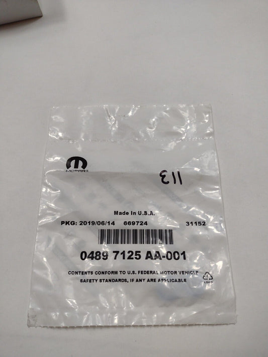 New Genuine Mopar Oring Kit Fuel Injector OE 4897125AA   Package Of 2