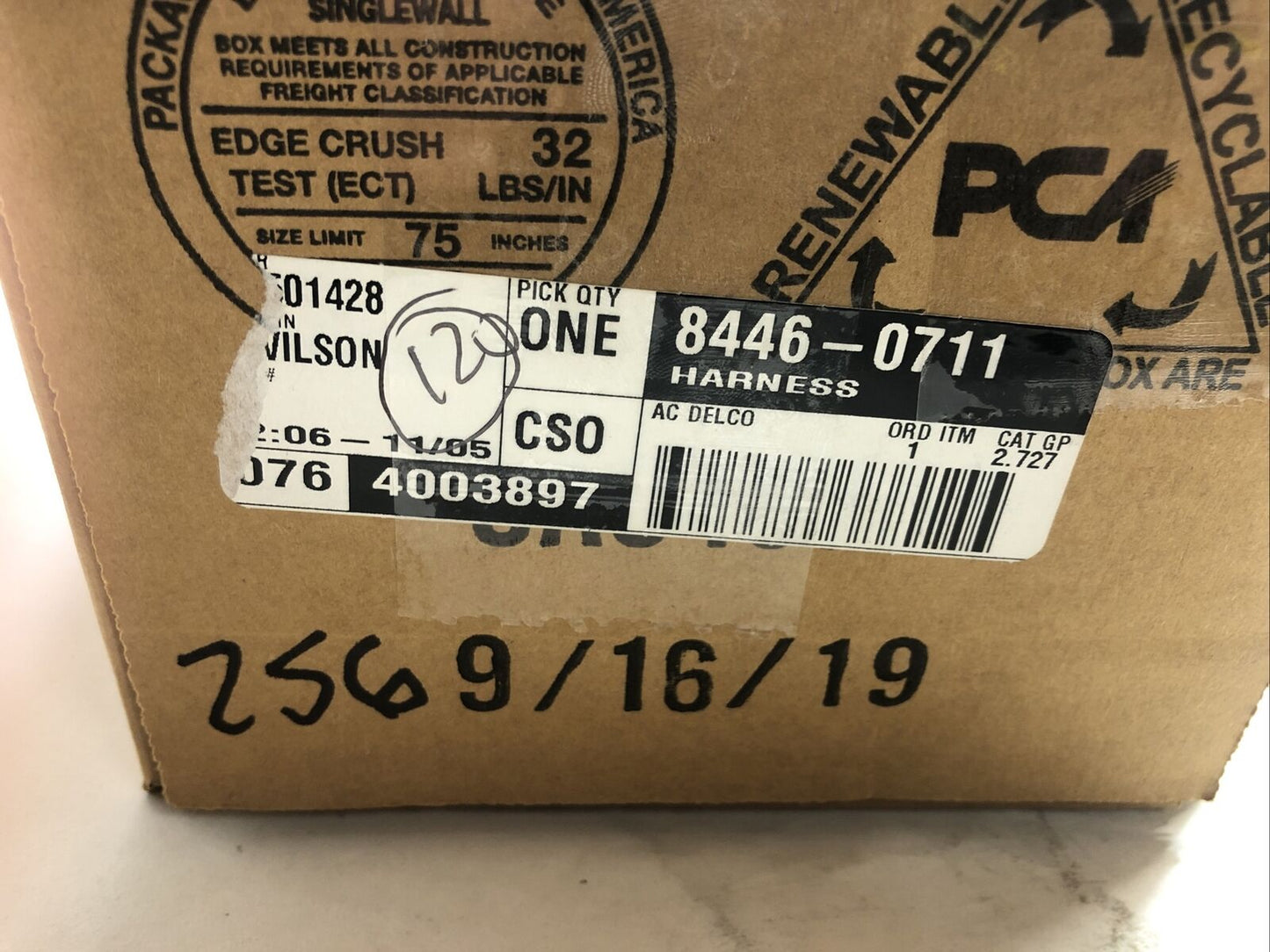 New OEM GM Wiring Harness 84460711