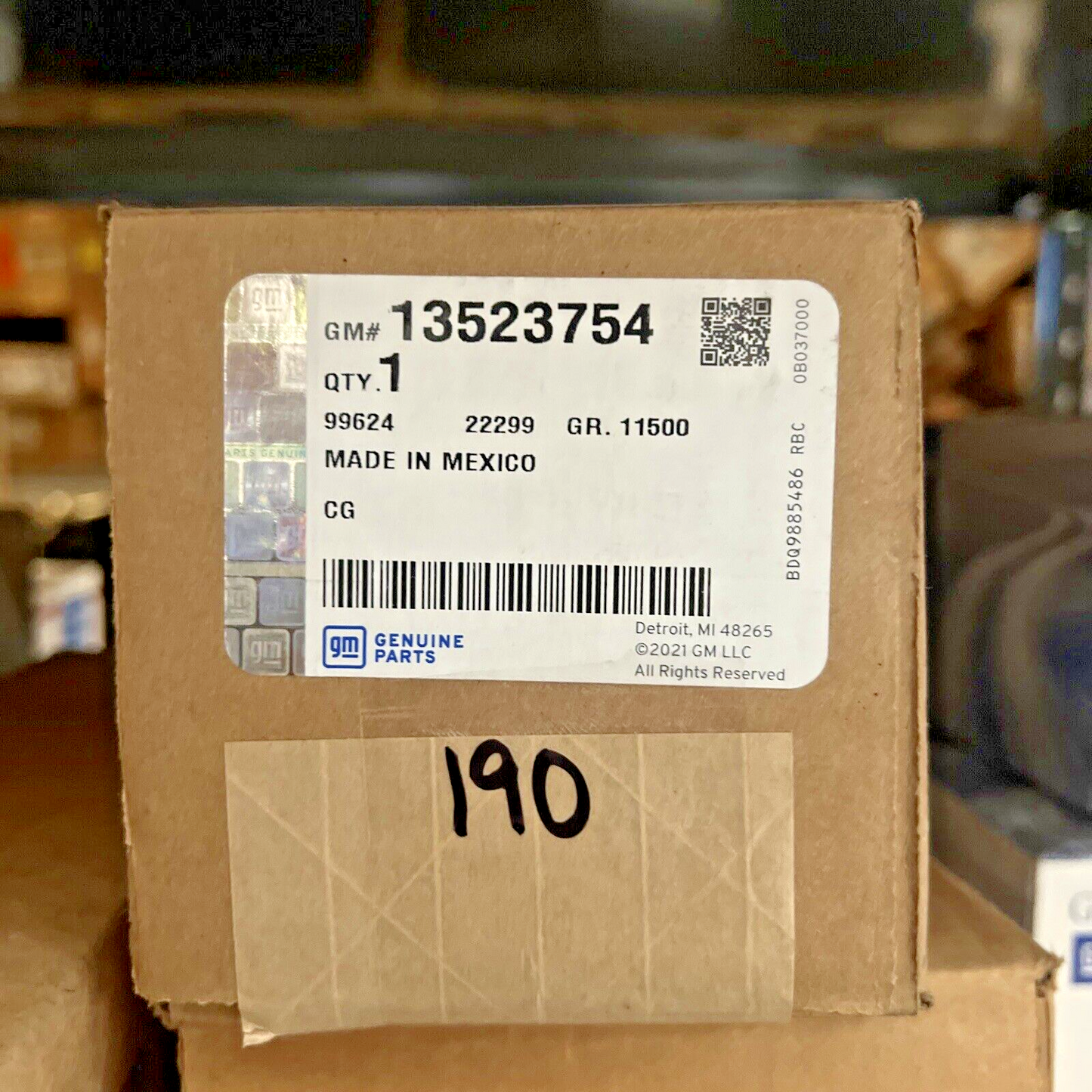 Genuine OEM GM Front Passenger Side Seat Heater Vent Control Module 13523754