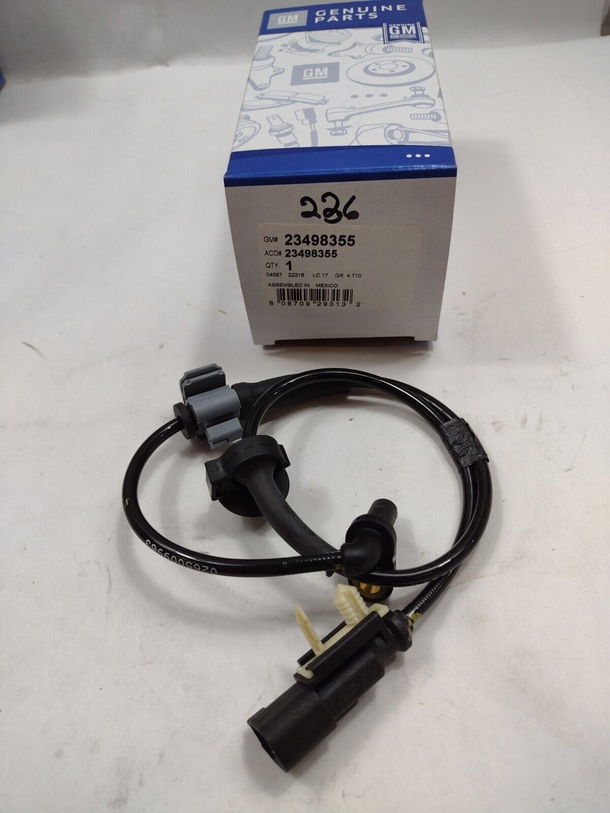 GM Genuine Parts 23498355 ABS Wheel Speed Sensor