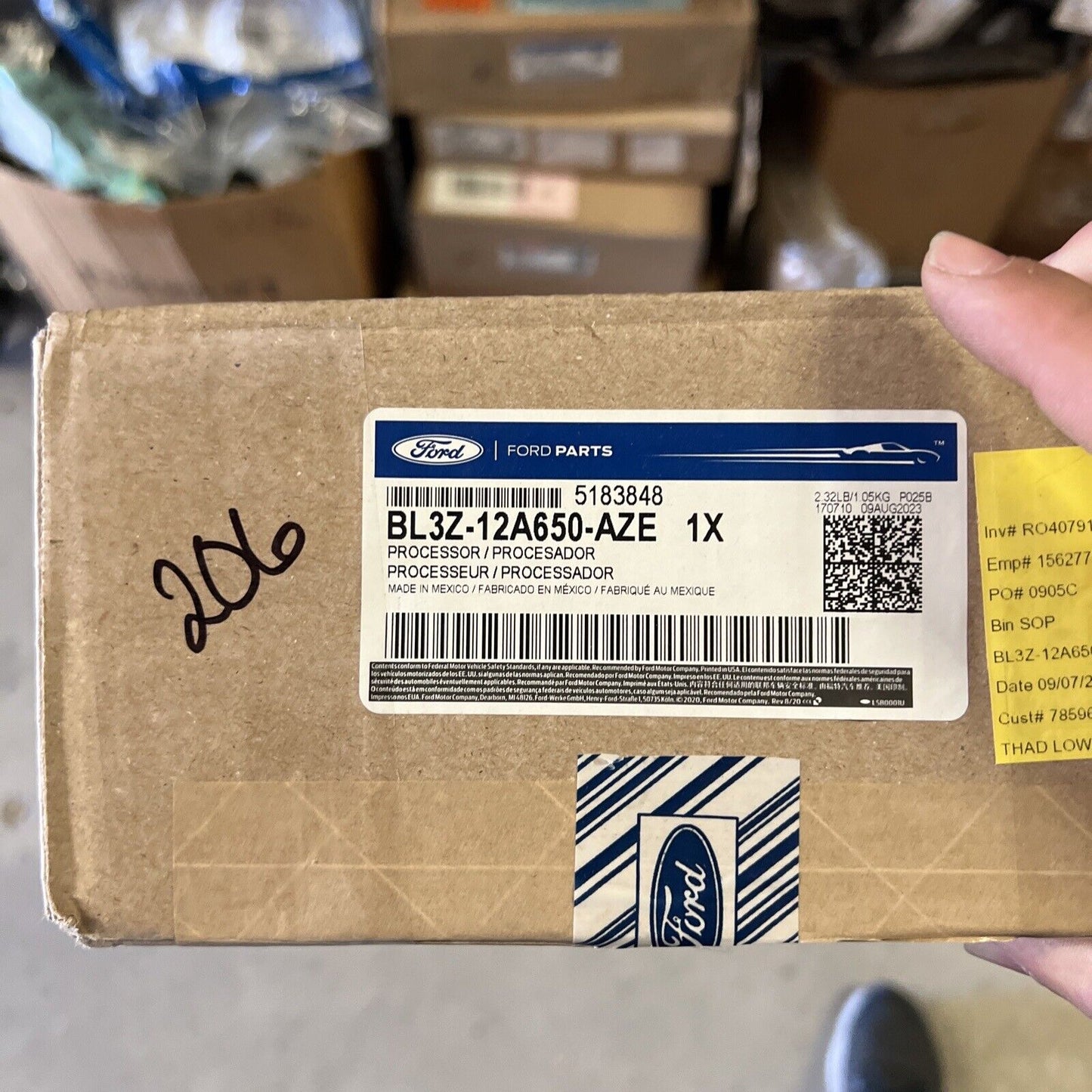 New OEM Genuine Ford F-150 2011 Engine Control Module BL3Z12A650AZE