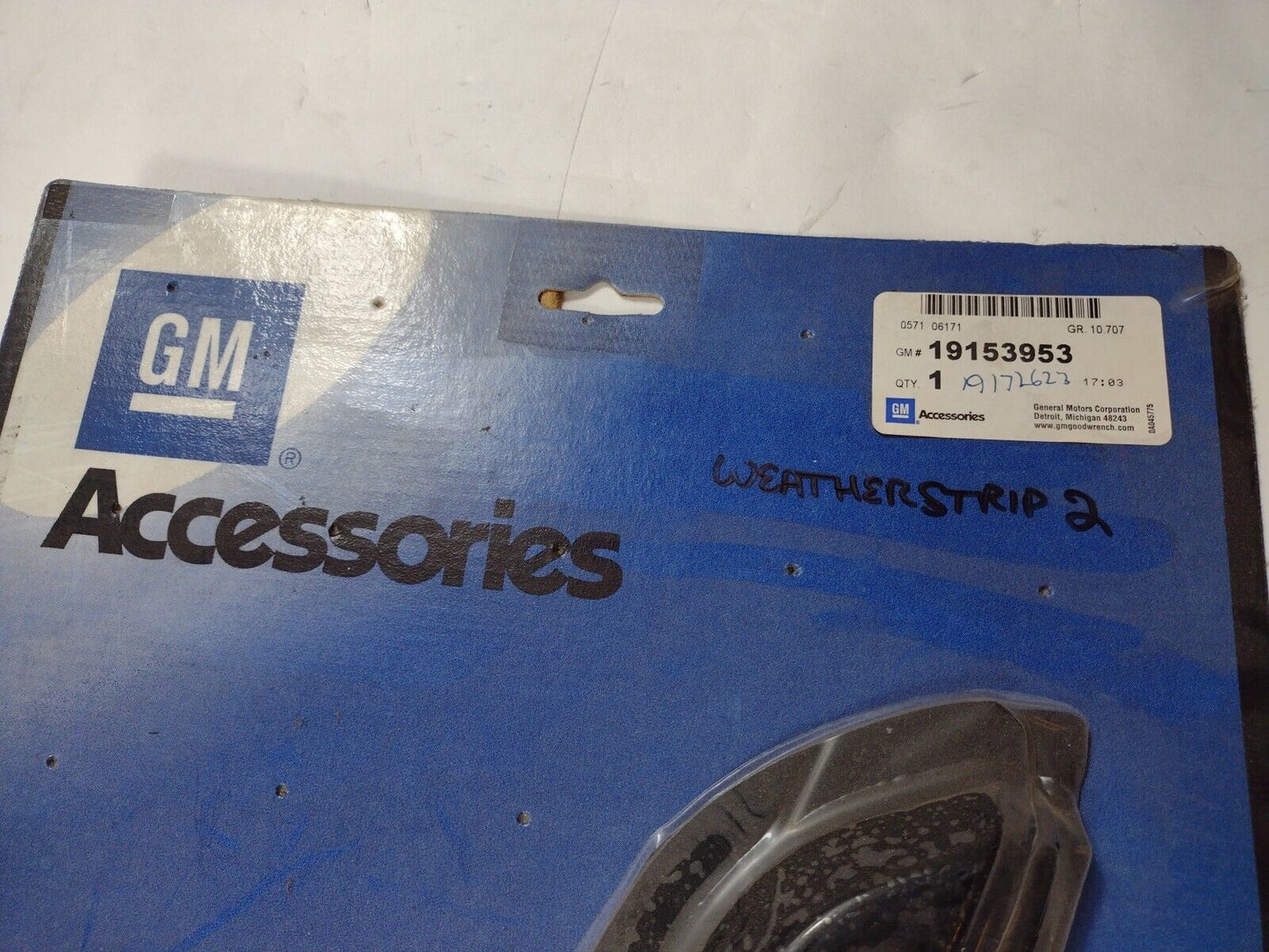 Genuine OEM GM Chevrolet Silverado 1500 Wind Deflectors 2007-2014 19153953
