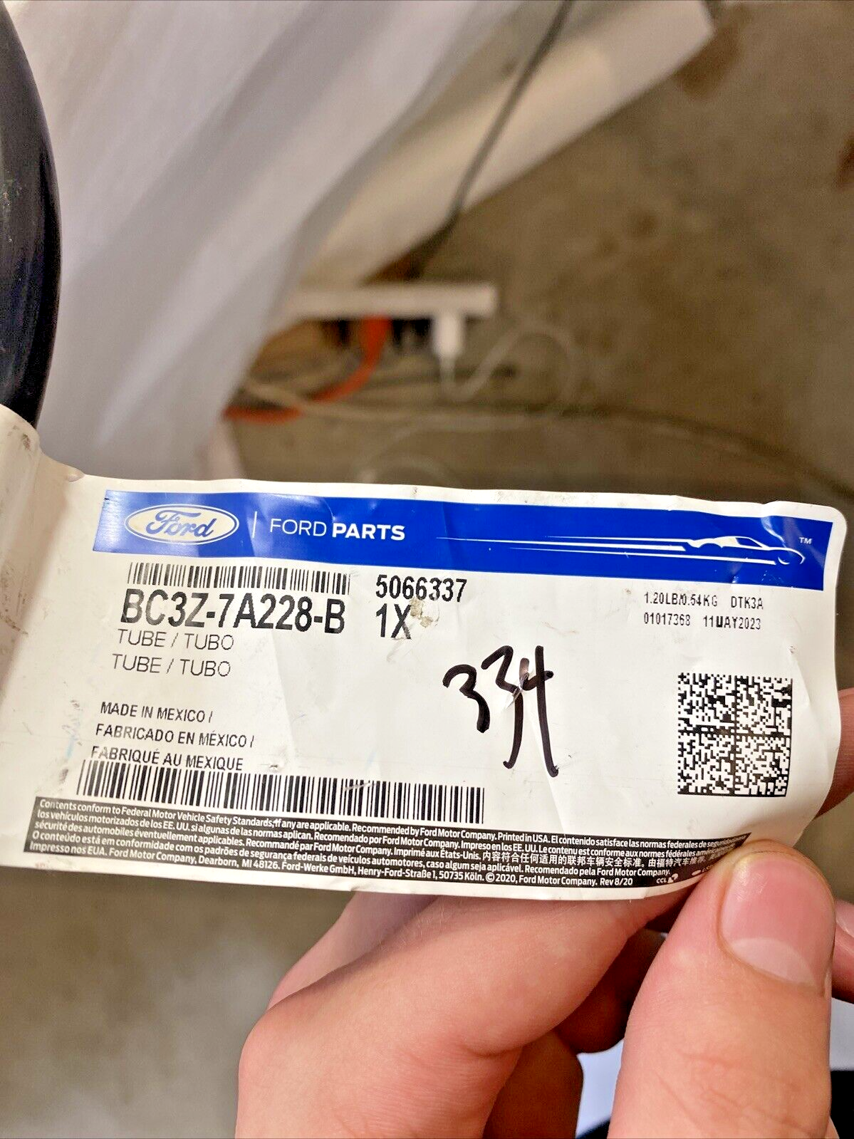 Genuine OEM Ford Transmission Oil Filler Dipstick Tube 2011-2016 BC3Z7A228B