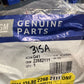 Genuine OEM GM ACDelco CT4 Fuel Pump Seal 2024-2025 85081396
