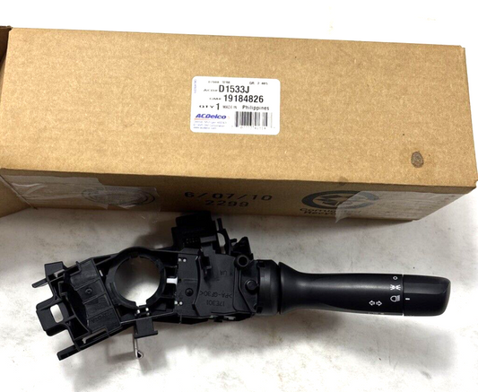 Genuine OEM GM Pontiac Vibe Turn Signal Switch 2009-2010 19184826 ACDelco D1533J