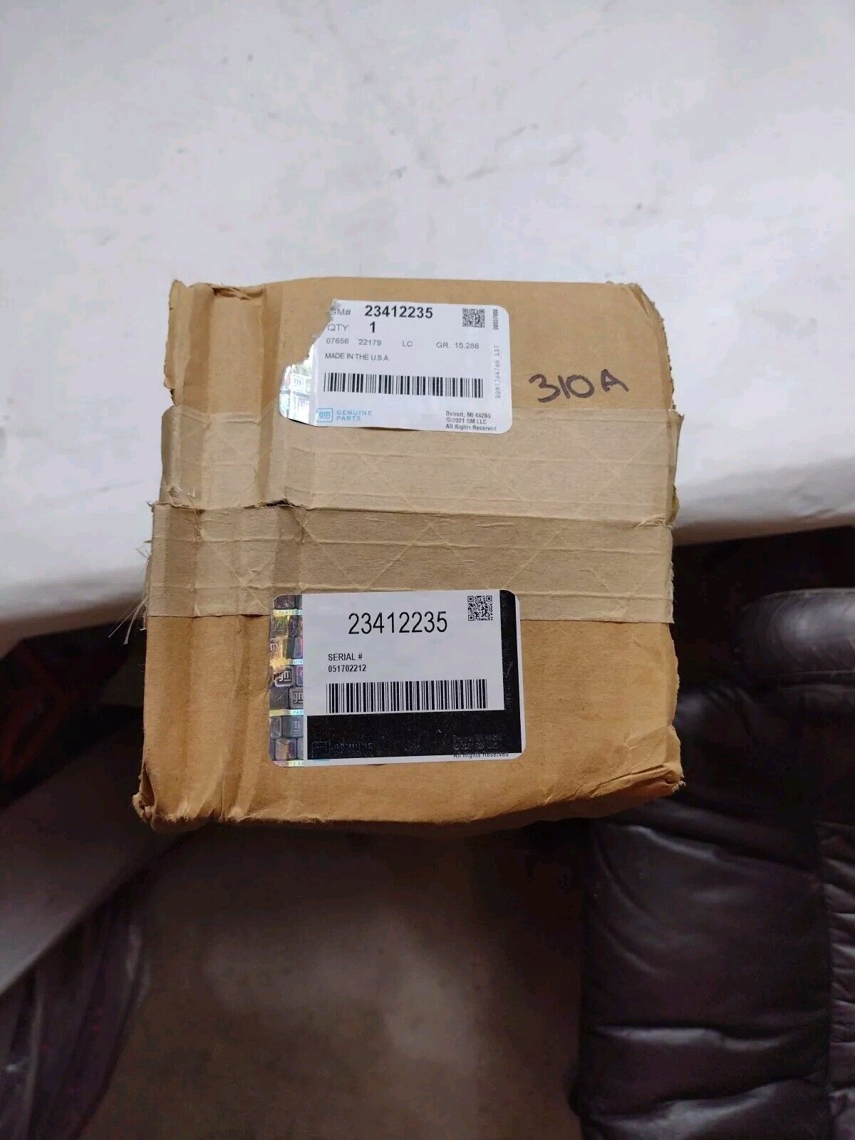 Genuine OEM GM Camaro Premium All Weather Cargo Trunk Mat 2016-2024 23412235