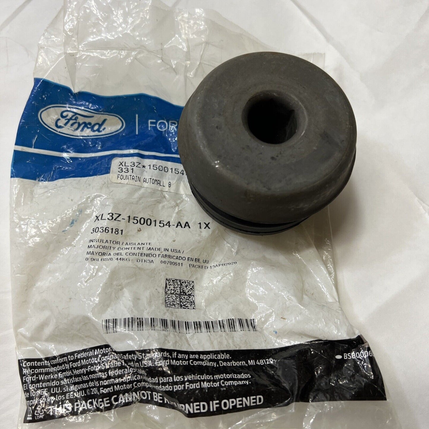 New OEM Ford F150 Body Insulator Rear Xl3Z1500154AA