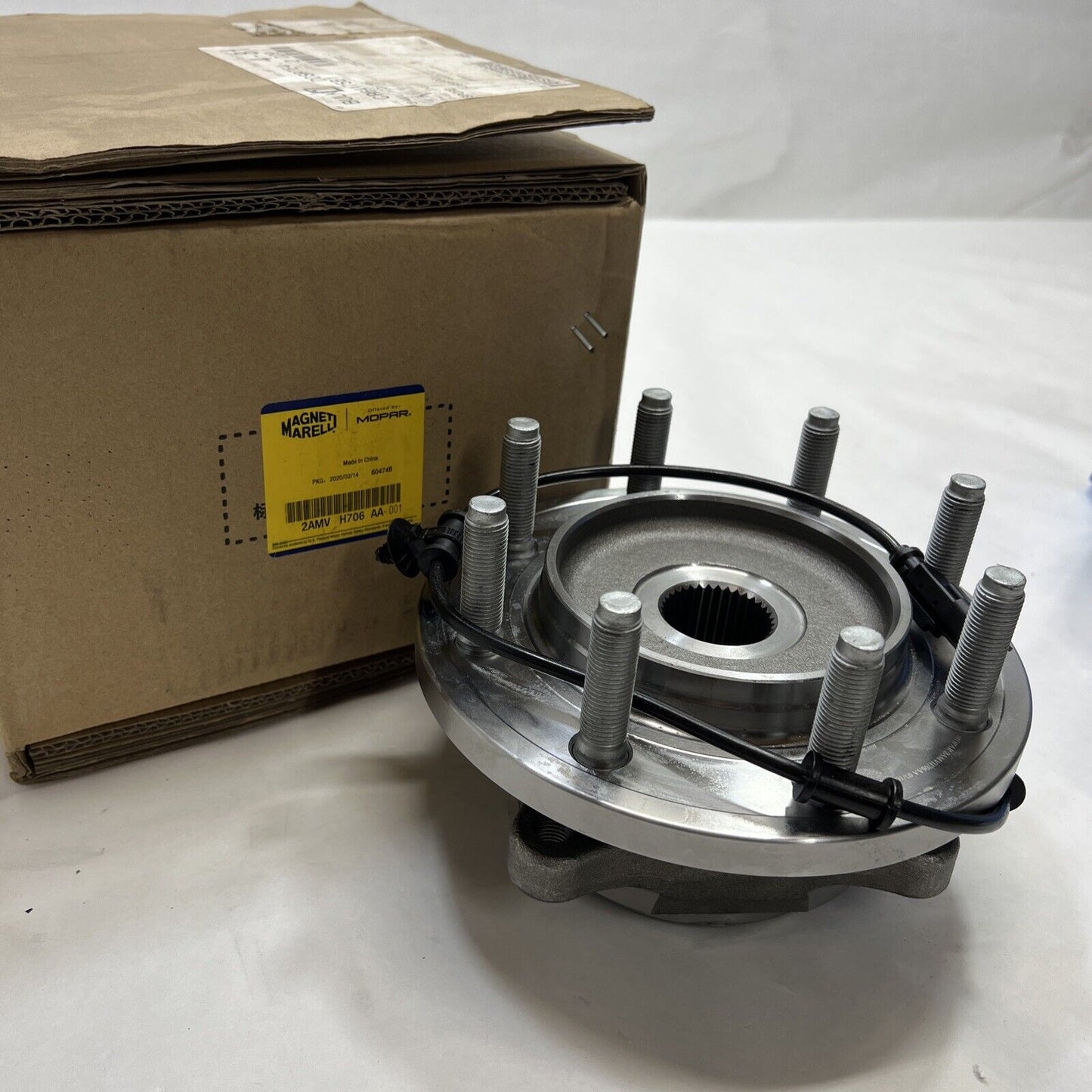 New OEM Genuine Mopar Brake Hub And Bearing Magneti 2AMVH706AA