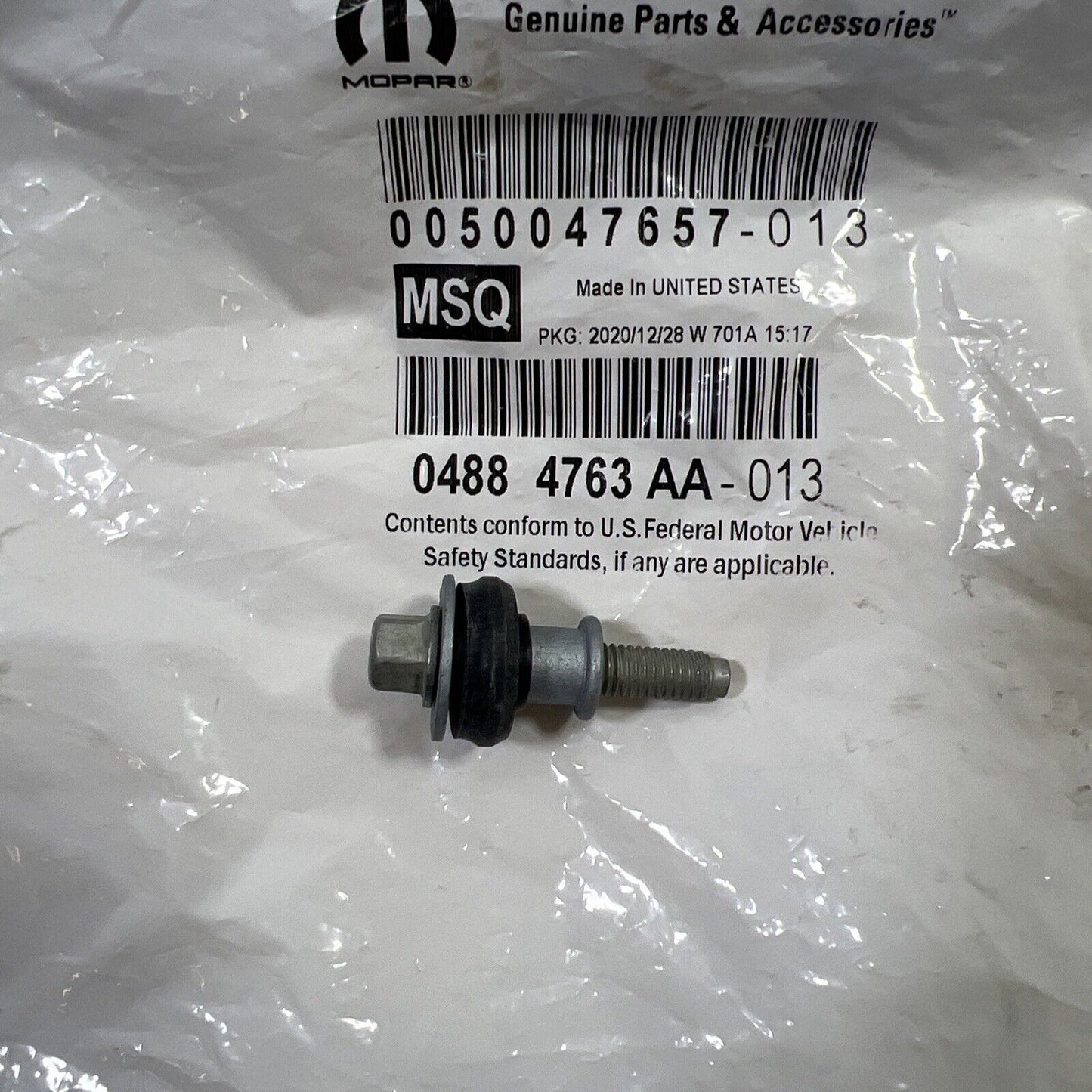 1 Single* OEM Mopar Compass Left Side Engine Valve Cover Grommet 07-22 4884763AA