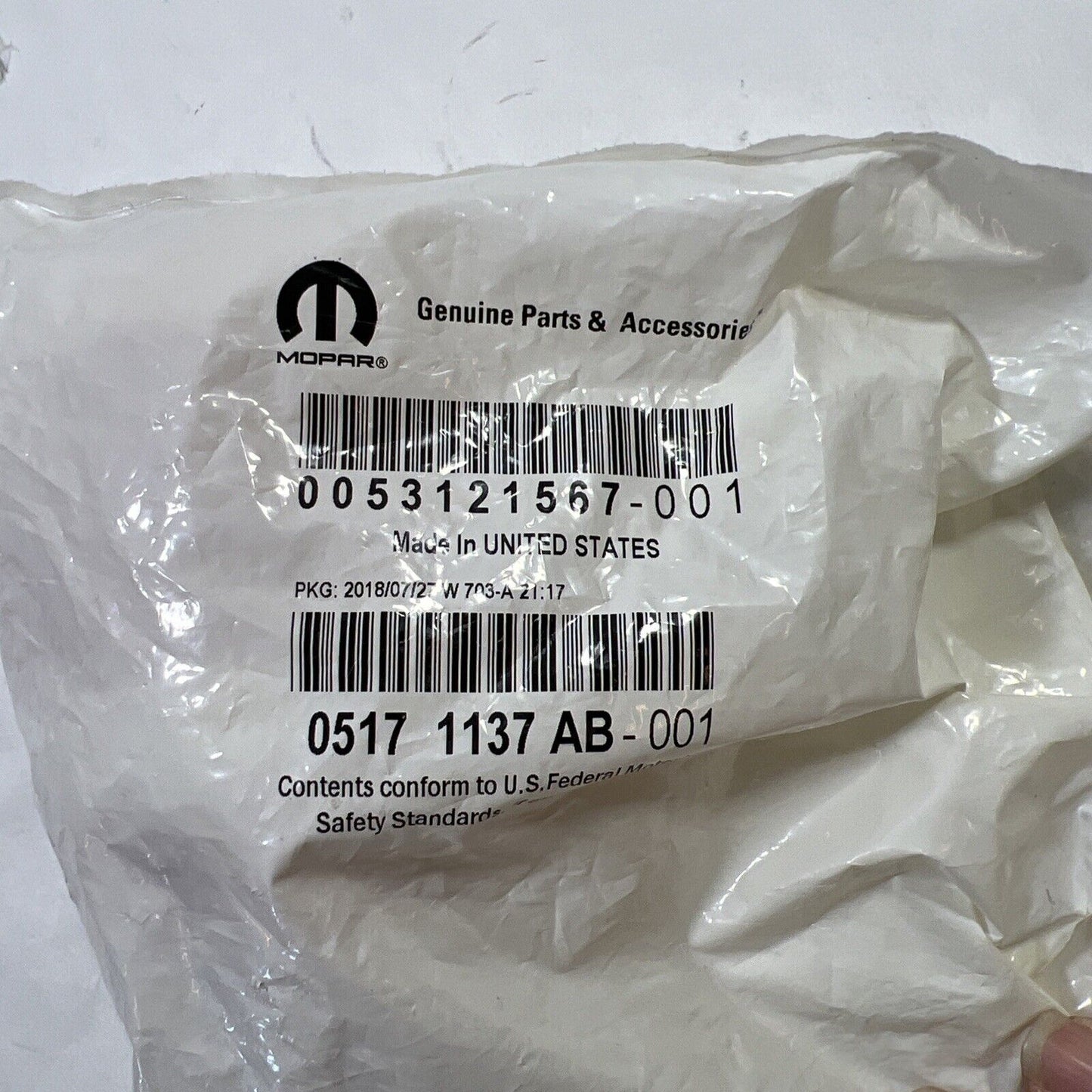 Genuine OEM GM Compass Suspension Control Arm Bumper 2007-2017 5171137AB