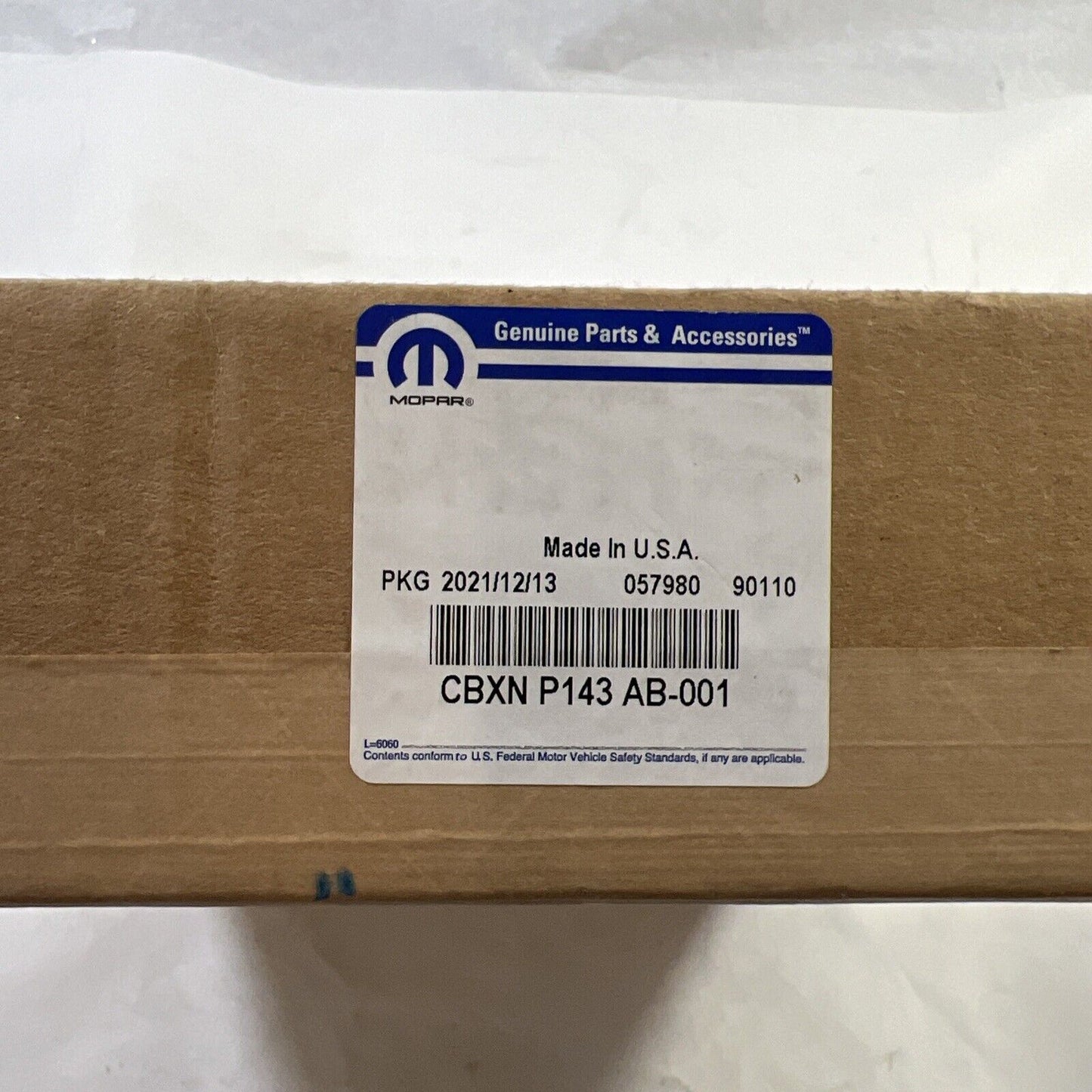 Genuine OEM Mopar Booster Kit CBXNP143AB