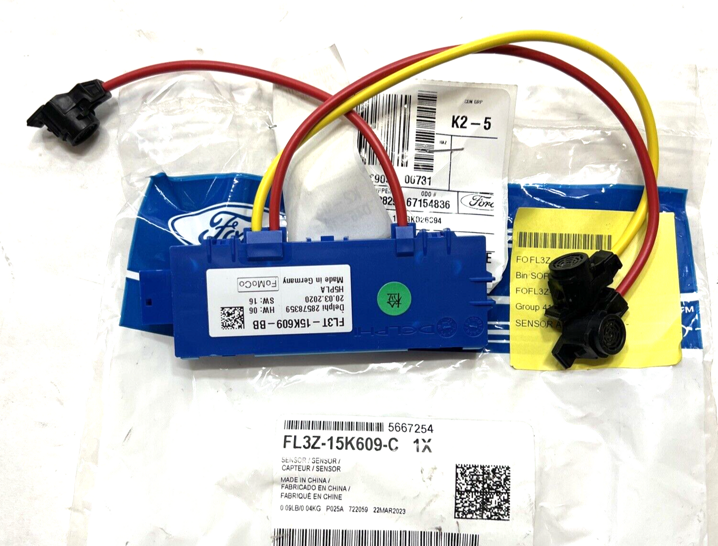 New OEM Genuine Ford Anti-Theft Infrared Sensor FL3Z15K609C