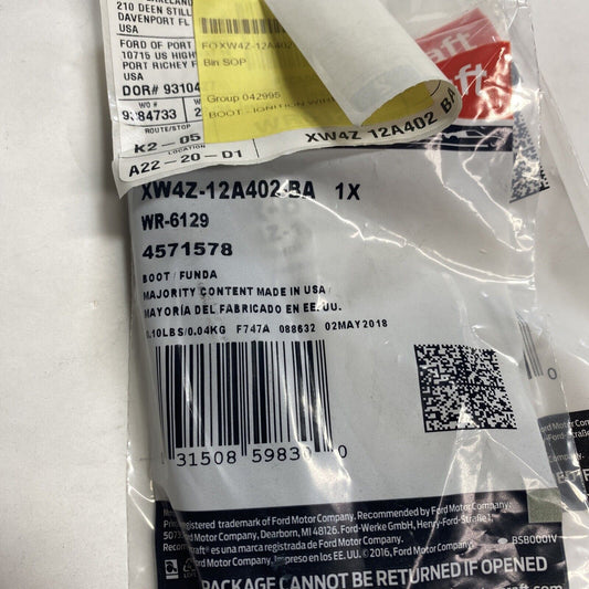 New OEM Ford Direct Ignition Coil Boot Motorcraft WR-6129