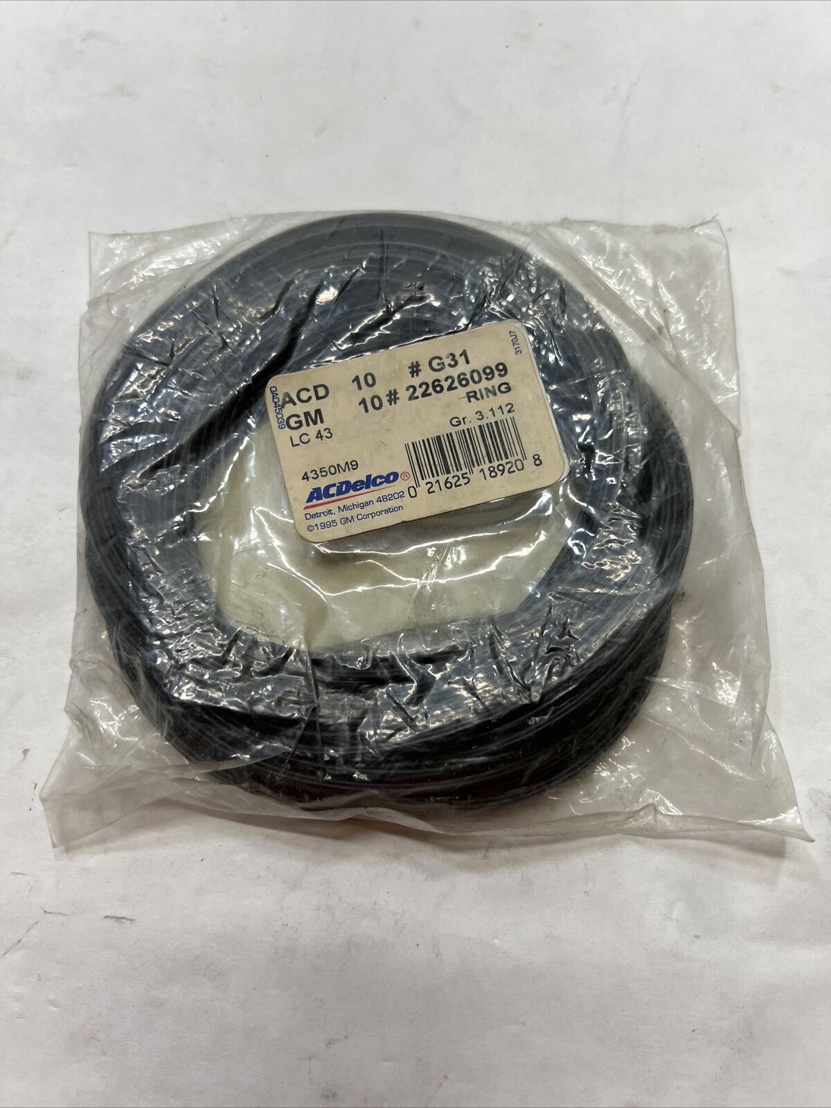 New OEM GM ACDelco Fuel Sender Unit Seal Ring 22626099 Sold Individually