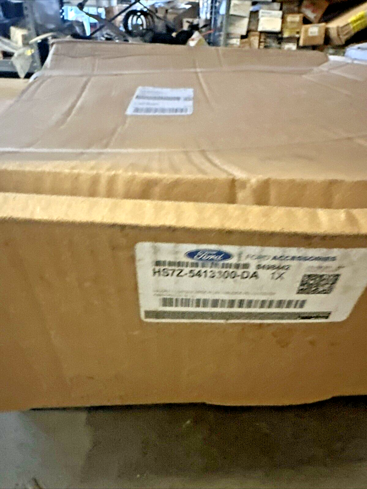 Genuine OEM Ford Tray Style Molded Black Floor Mat Set 4-piece HS7Z5413300DA