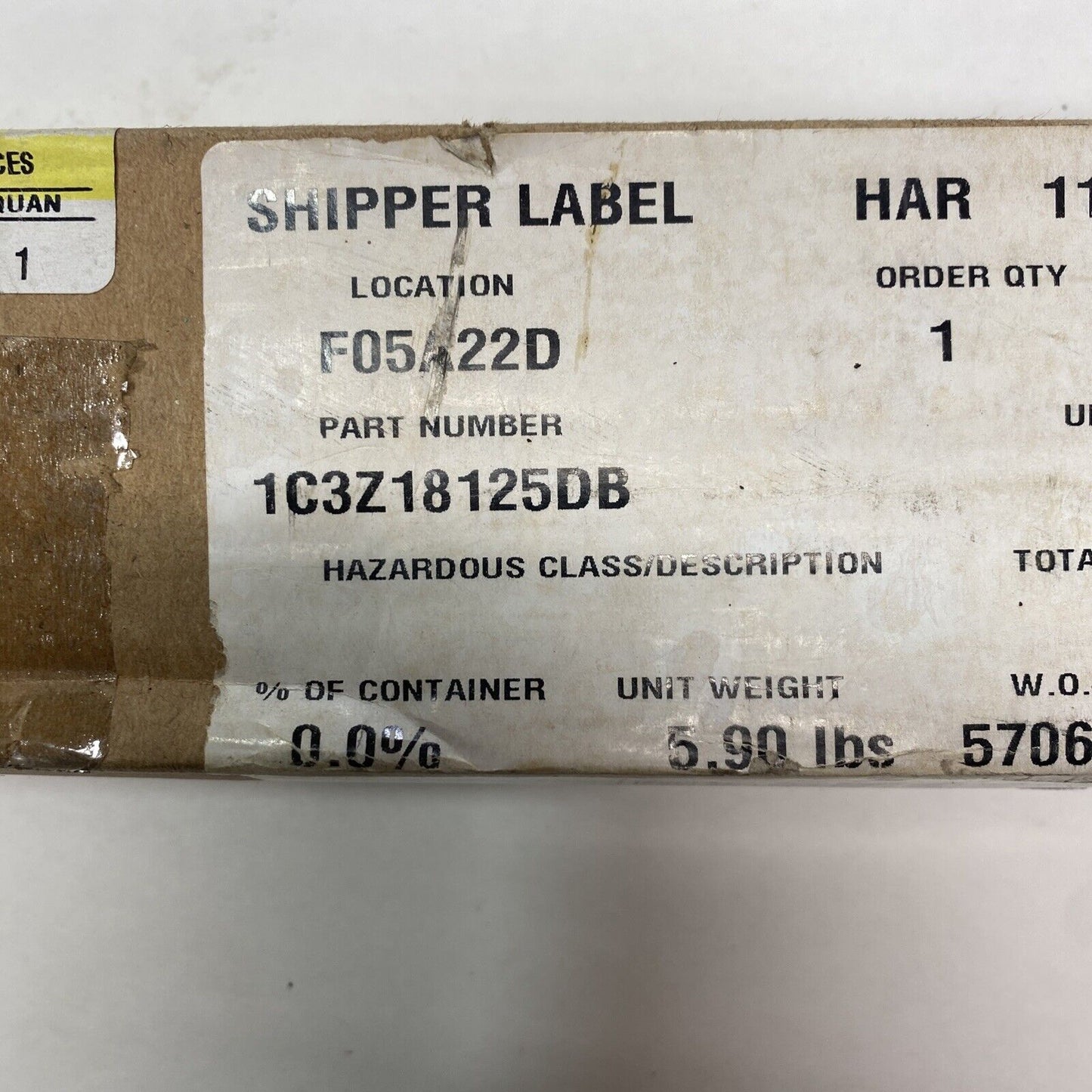 New OEM Ford Shock Absorber Rear Motorcraft ASH-247