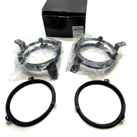 New HEISE 7IN LED HEADLIGHT ADAPTER - JEEP WRANGLER JL 2018-UP - Set HE-JLB7