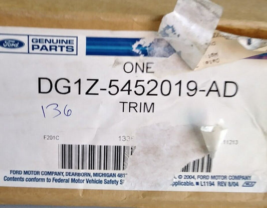 New OEM Ford Taurus Upper Left Driver Side Quarter Trim 13-17 DG1Z5452019AD