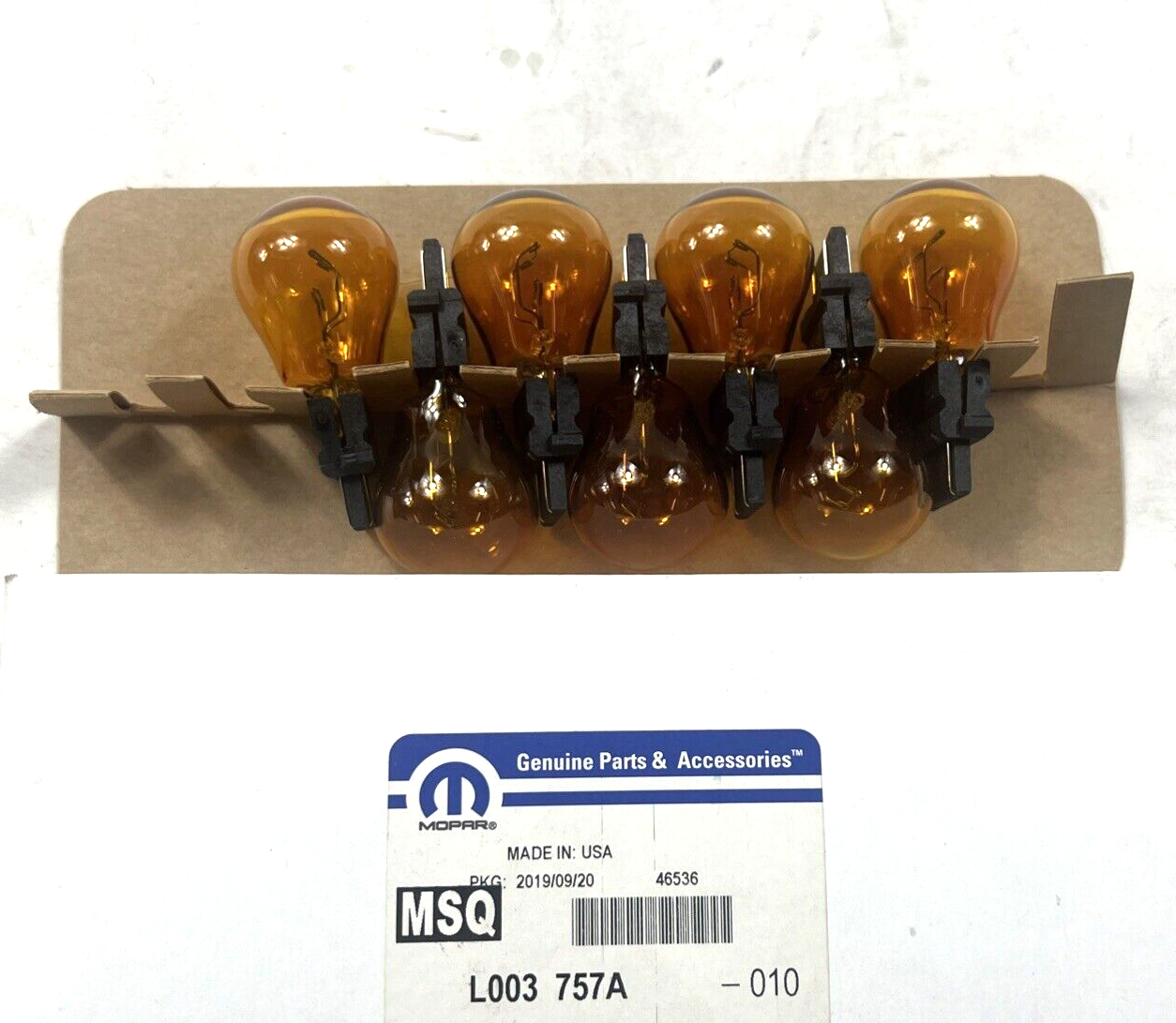 Genuine OEM Mopar Dodge Grand Caravan Park And Turn Bulb (1 Piece) L003757A