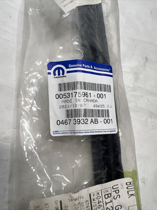 New OEM Genuine Mopar Weatherstrip Wheelhouse 4673932AB