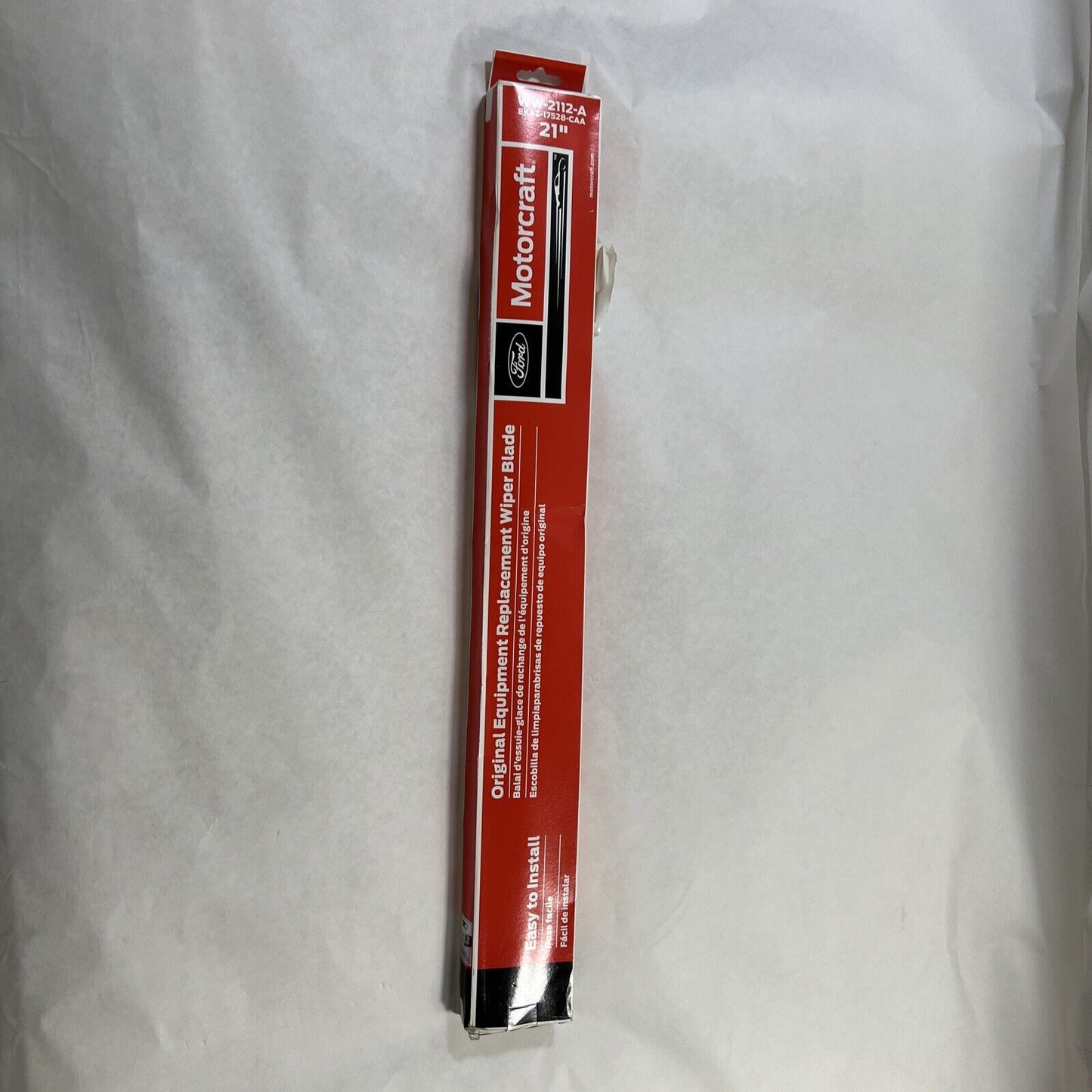 Genuine OEM Ford Windshield Wiper Blade-Standard Blade 15-23 Motorcraft WW2112A