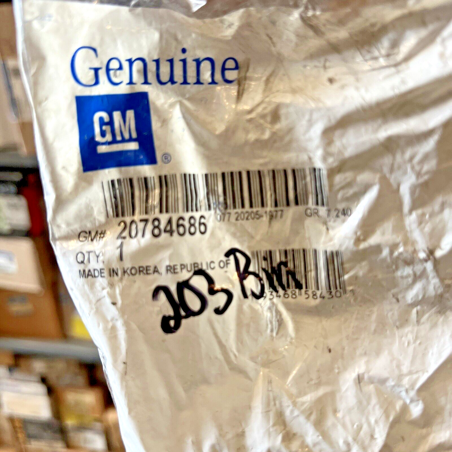 Genuine OEM GM Chevrolet Front Suspension Stabilizer Sway Bar End Link 20784686