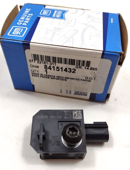 Genuine OEM GM Chevy Equinox Front Impact Sensor 2018-2024 84151432