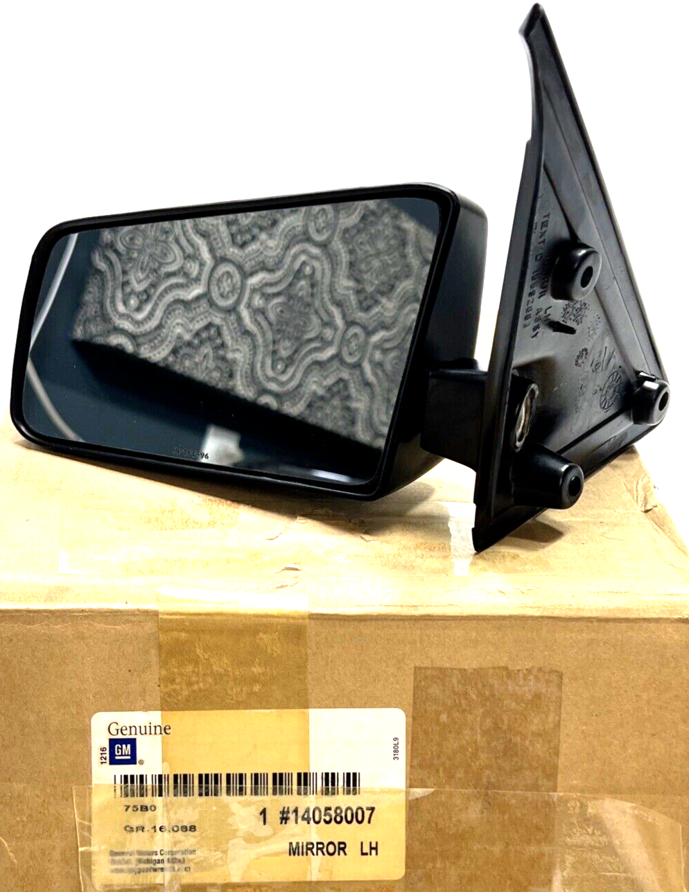 Genuine OEM GM 1984 S10 Blazer Mirror Driver Side Left 14058007