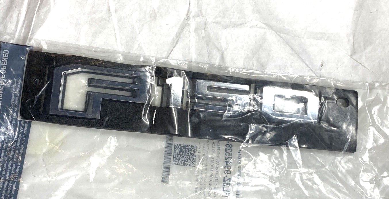 NEW OEM Ford F-150 Rear Tailgate Liftgate Emblem Nameplate Chrome FL3Z9942528L