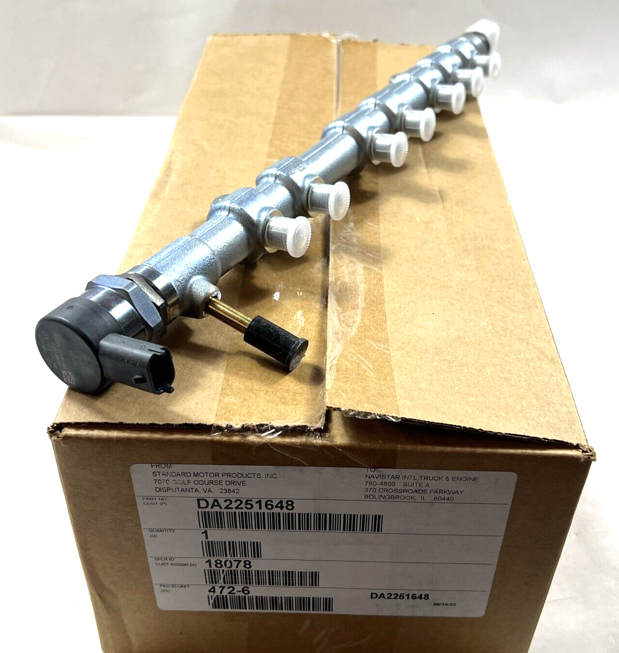 New Diamond Advantage Fuel Rail for Ford Navistar Engines DA2251648