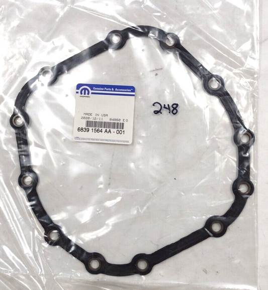 Genuine OEM Mopar Jeep Wrangler Front Axle Cover Gasket 2018-2024 68391564AA