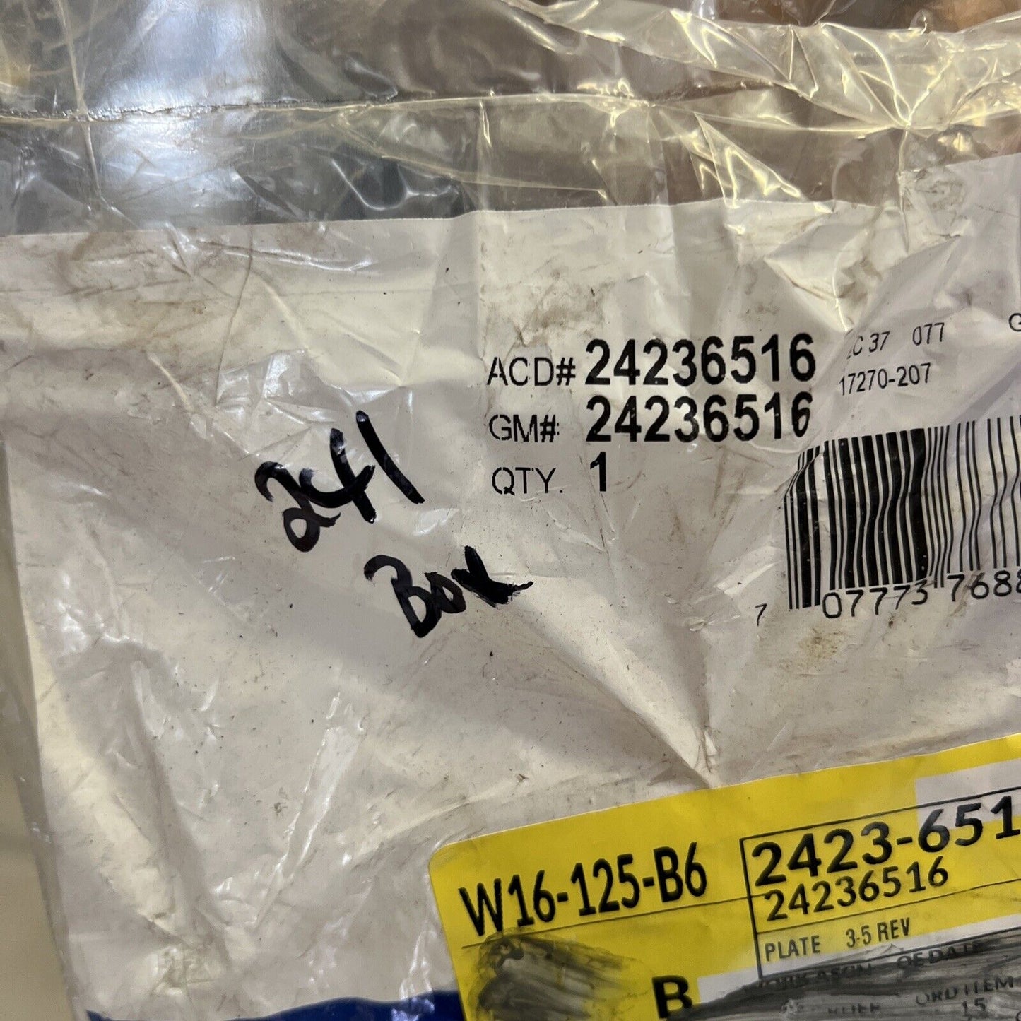 New OEM Genuine GM Automatic Transmission Clutch Backing Plate 24236516