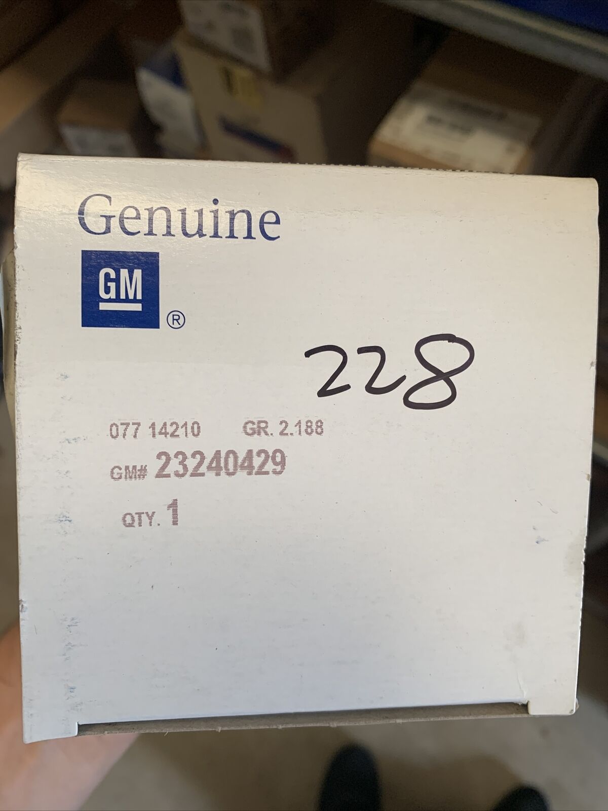 New OEM GM Ignition Lock Cylinder Kit 23240429