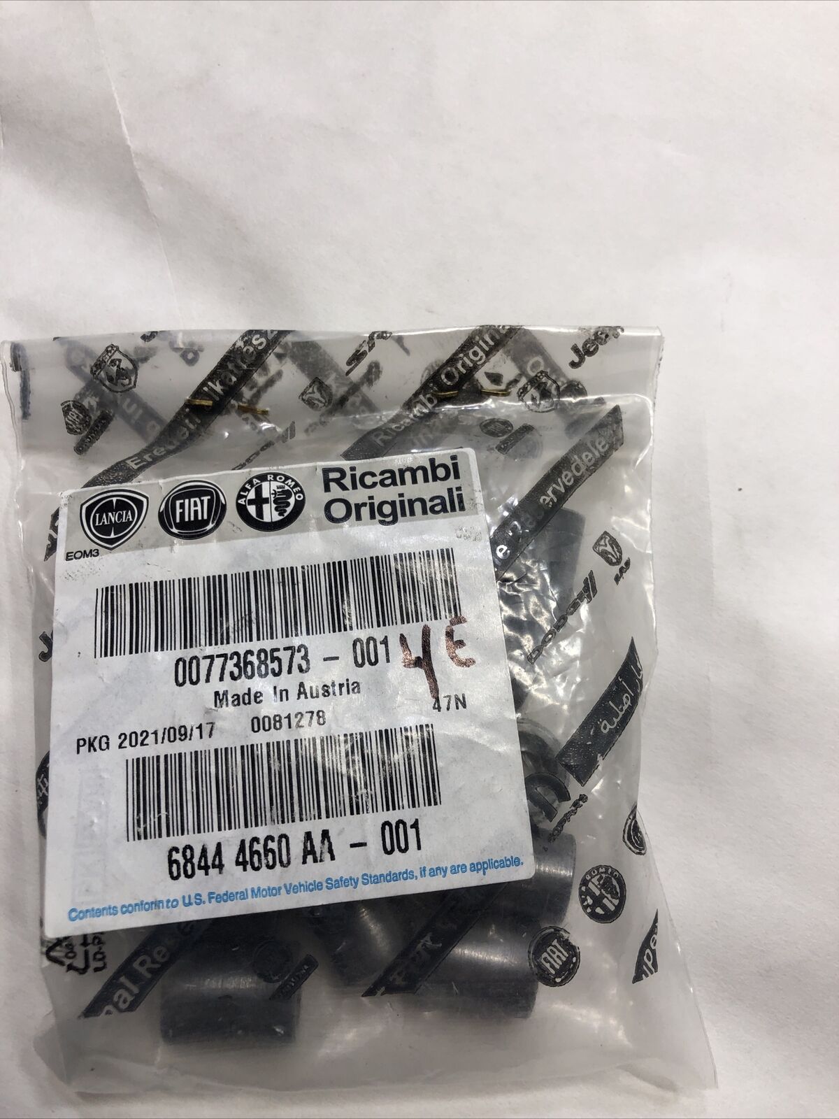 New OEM Genuine Mopar Jeep Fiat 2019-2023 Bushing 68444660AA