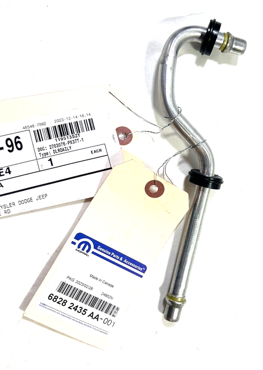 Genuine OEM Mopar Gladiator Automatic Trans Oil Cooler Tube 2018-2023 68282435AA
